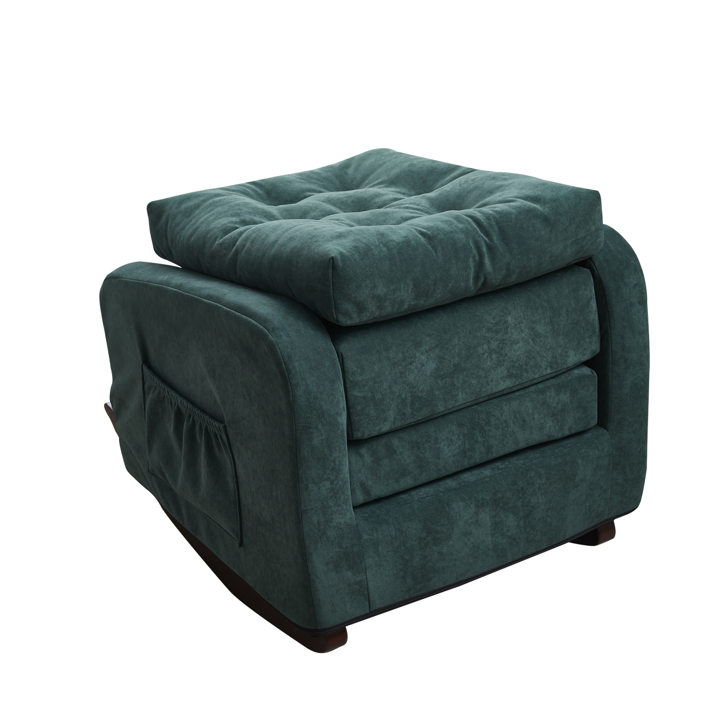 Accent chair TV Chair Living room Chair Lazy Recliner Comfortable Fabric Leisure Sofa,Modern High Back Armchair