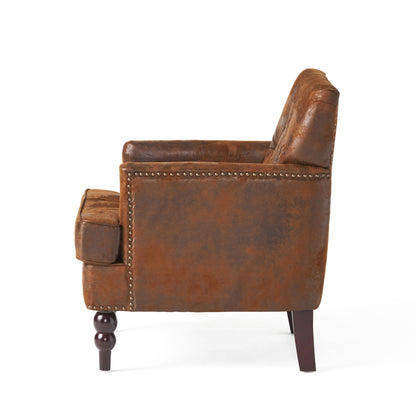 TUFTED CLUB CHAIR