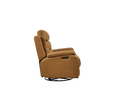 240 Degree Swivel Single Sofa Seat recliner Chair Infinite Position,Head rest with power function