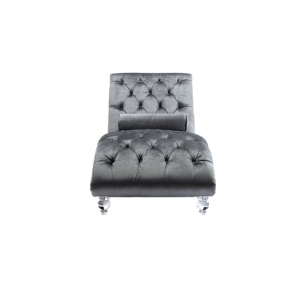 Leisure concubine sofa with acrylic feet