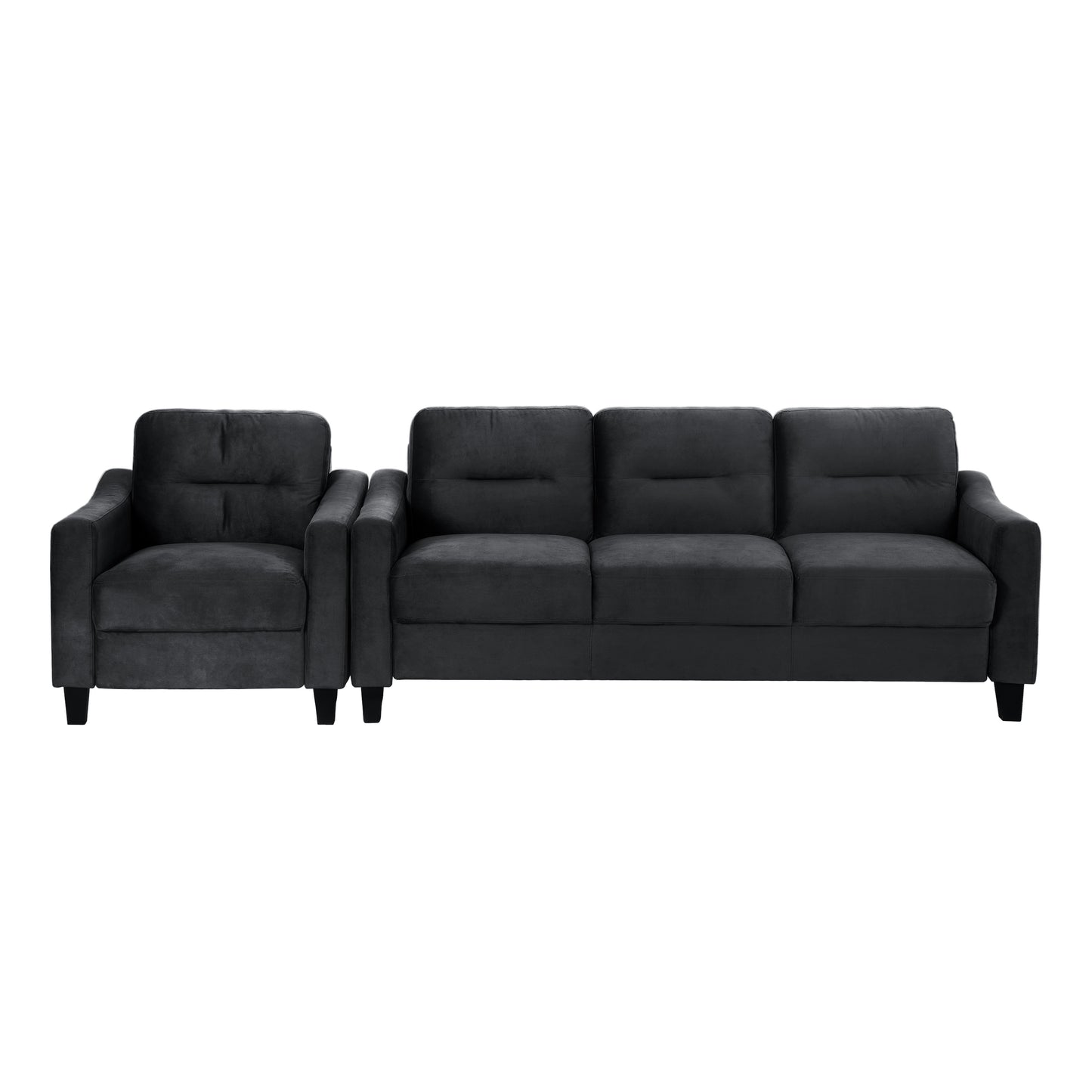 Couch Comfortable Sectional Couches and Sofas for Living Room Bedroom Office Small Space