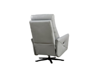 Recliner Chair With Dual Motor, Euro contemporary design, Adjustable Headrest, 360° Swivel USB Charge Port, New Living Style