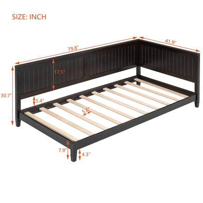 Size Wood Daybed/Sofa Bed, Espresso