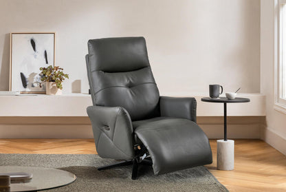 Recliner Chair With Dual Motor, Euro contemporary design, Adjustable Headrest, 360° Swivel USB Charge Port, New Living Style