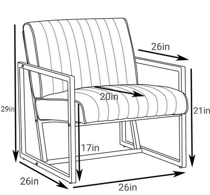 Modern design high quality PU(GREY)+ steel armchair，for Kitchen, Dining, Bedroom, Living Room