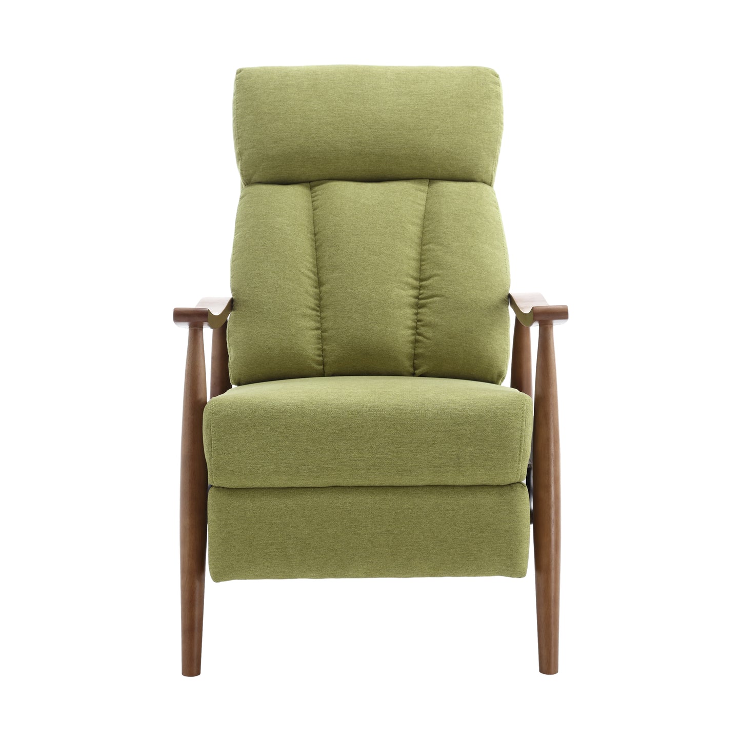 Wood Frame Armchair, Modern Accent Chair Lounge Chair for Living Room