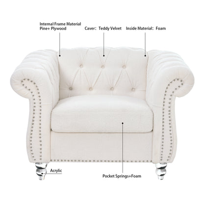 1 Seater Sofa For Living Room