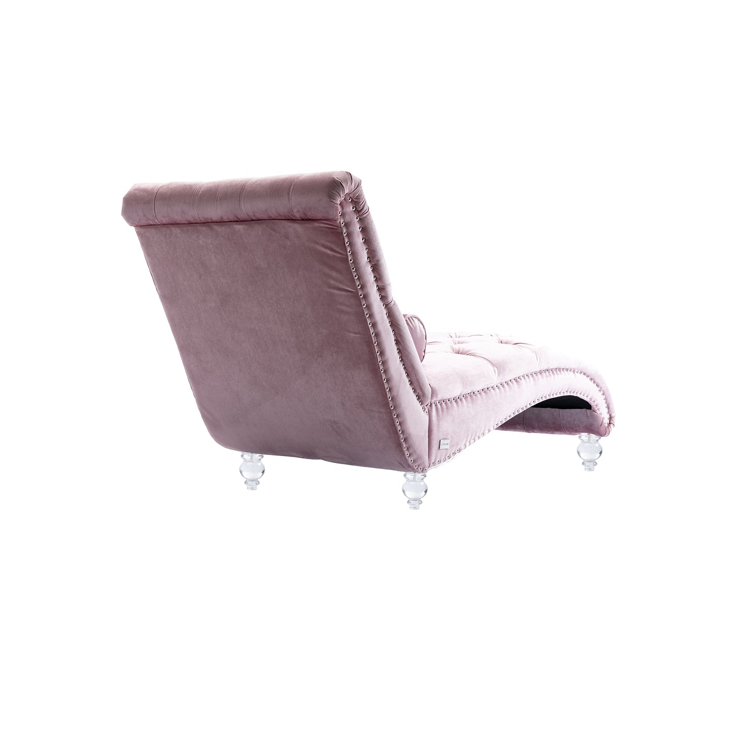 Leisure concubine sofa with acrylic feet