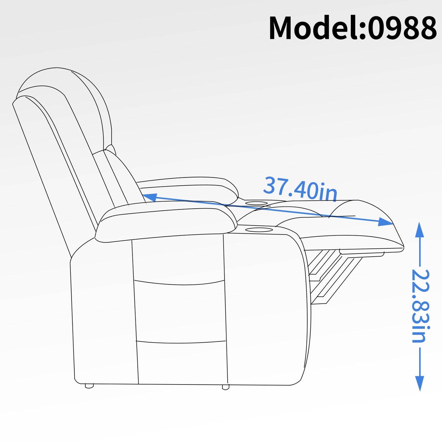 Up to 350 LBS Power Lift Recliner Chair for Elderly, Heavy Duty Motion Mechanism with 8-Point Vibration Massage and Lumbar Heating, USB Charging Port, Cup Holders, Brown