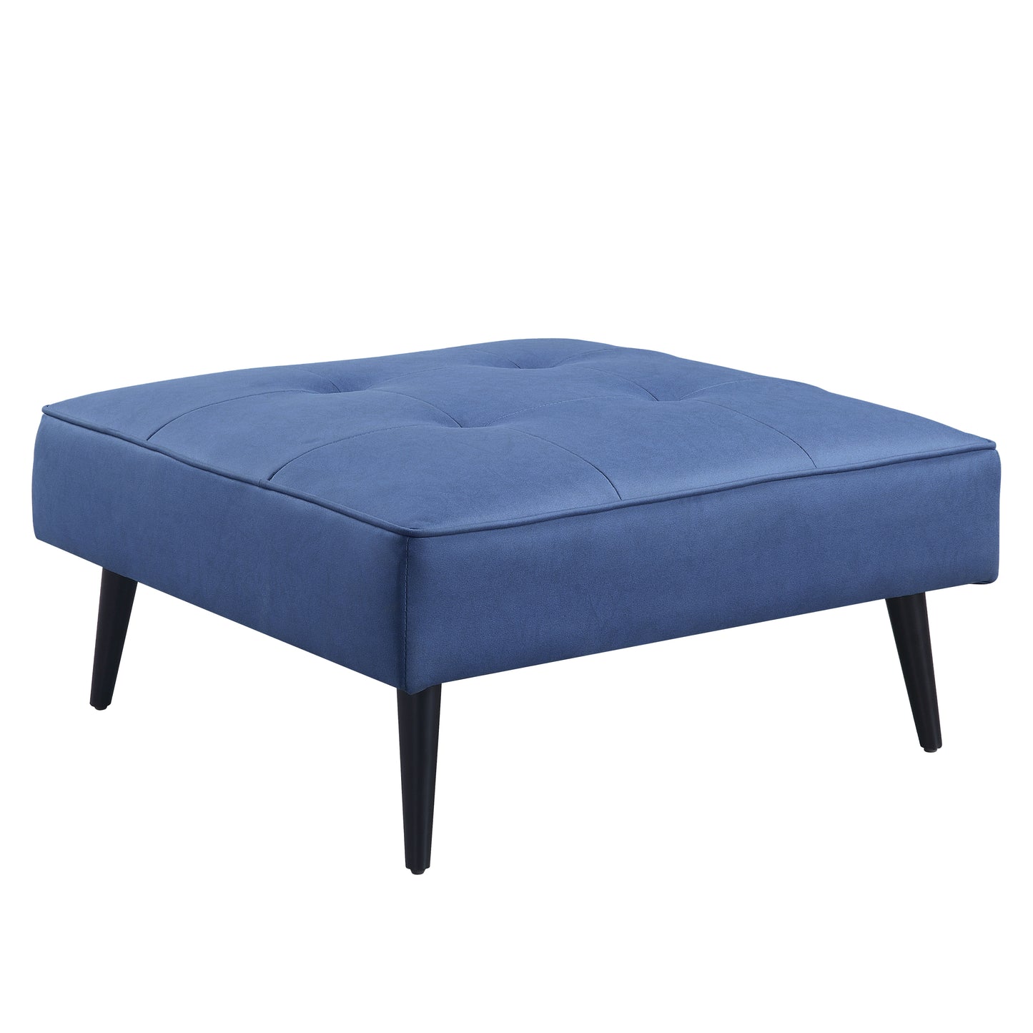 Adjustable Sofa & Ottoman, Blue Fabric LV00823