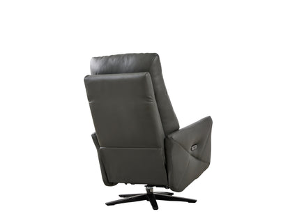 Recliner Chair With Dual Motor, Euro contemporary design, Adjustable Headrest, 360° Swivel USB Charge Port, New Living Style