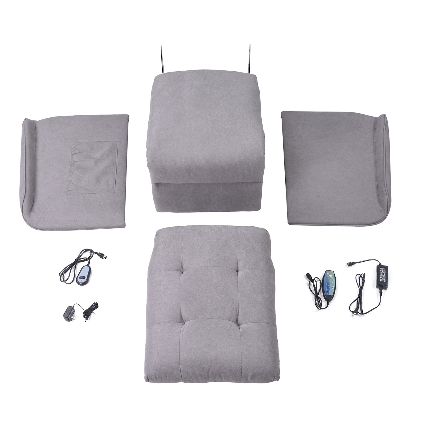 Power Lift Chair for Elderly with Adjustable Massage Function Recliner Chair for Living Room