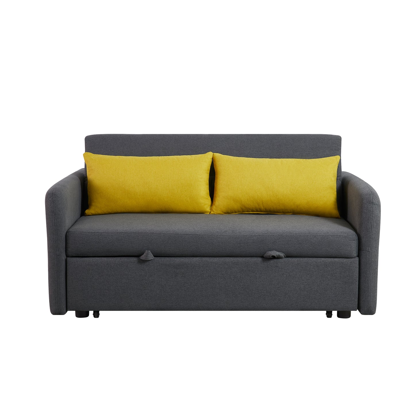 Sofa Bed Grey Fabric