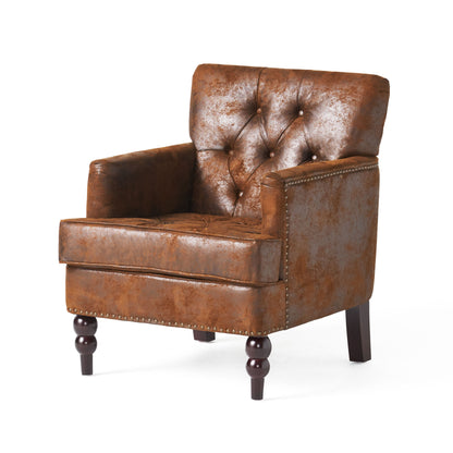 TUFTED CLUB CHAIR