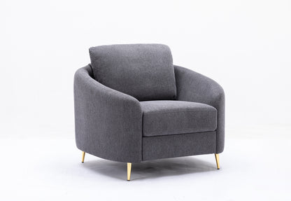 Chair, Gray Linen LV01773