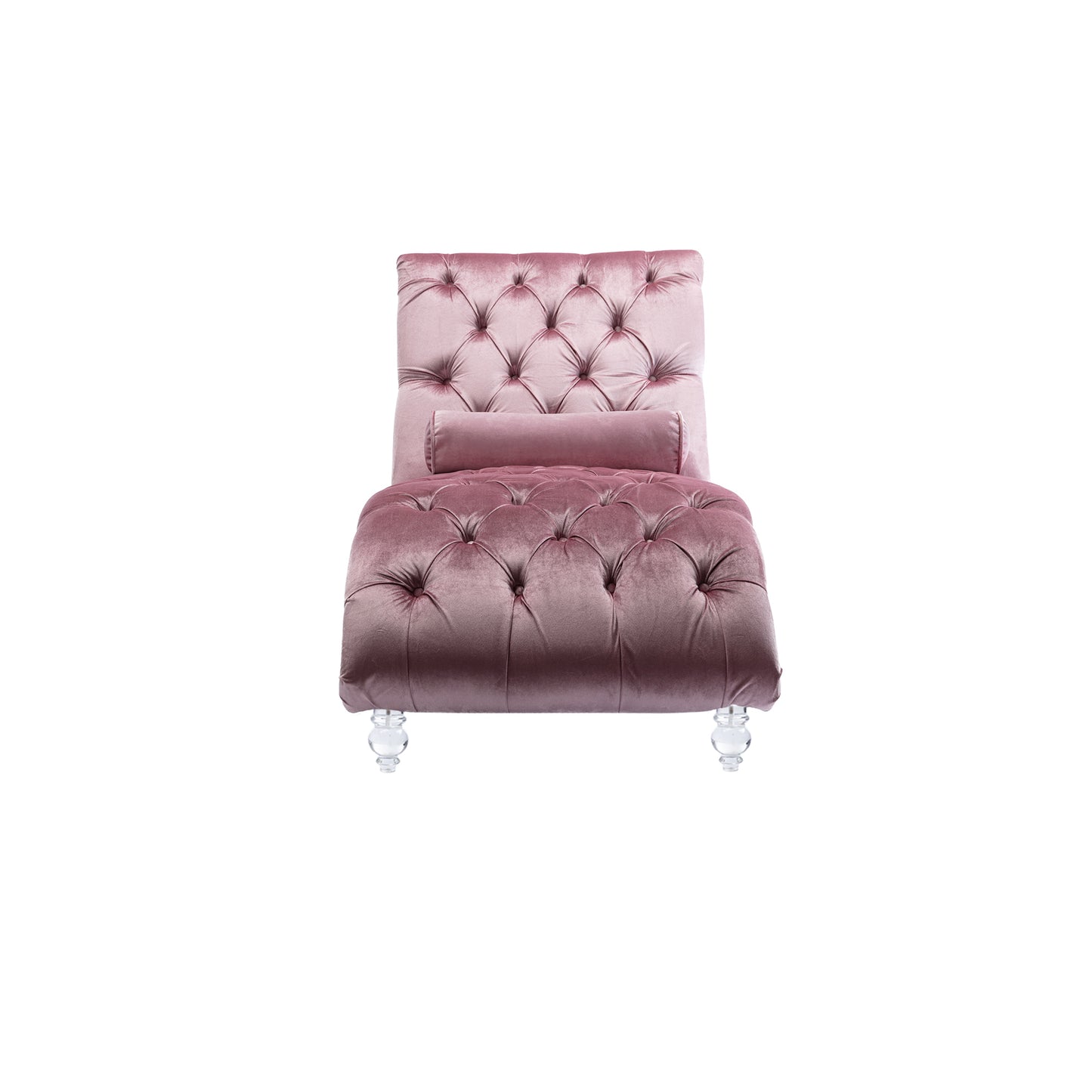 Leisure concubine sofa with acrylic feet