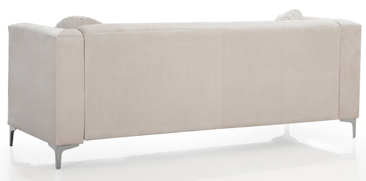 Furniture Pompano G898A-S Sofa ( 2 Boxes ), IVORY