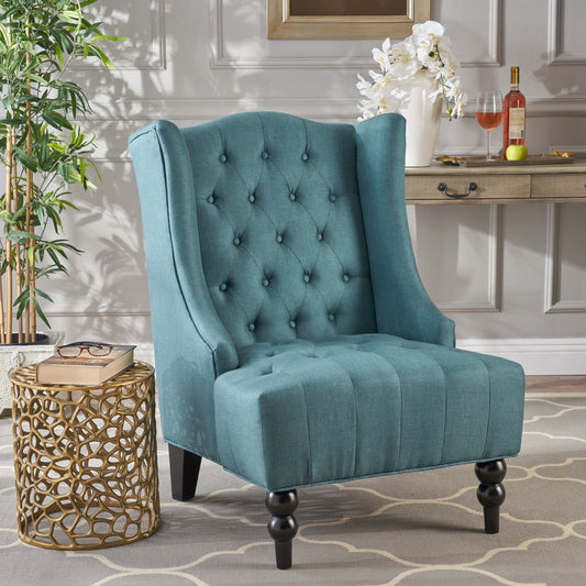 Upholstered Wingback Chair