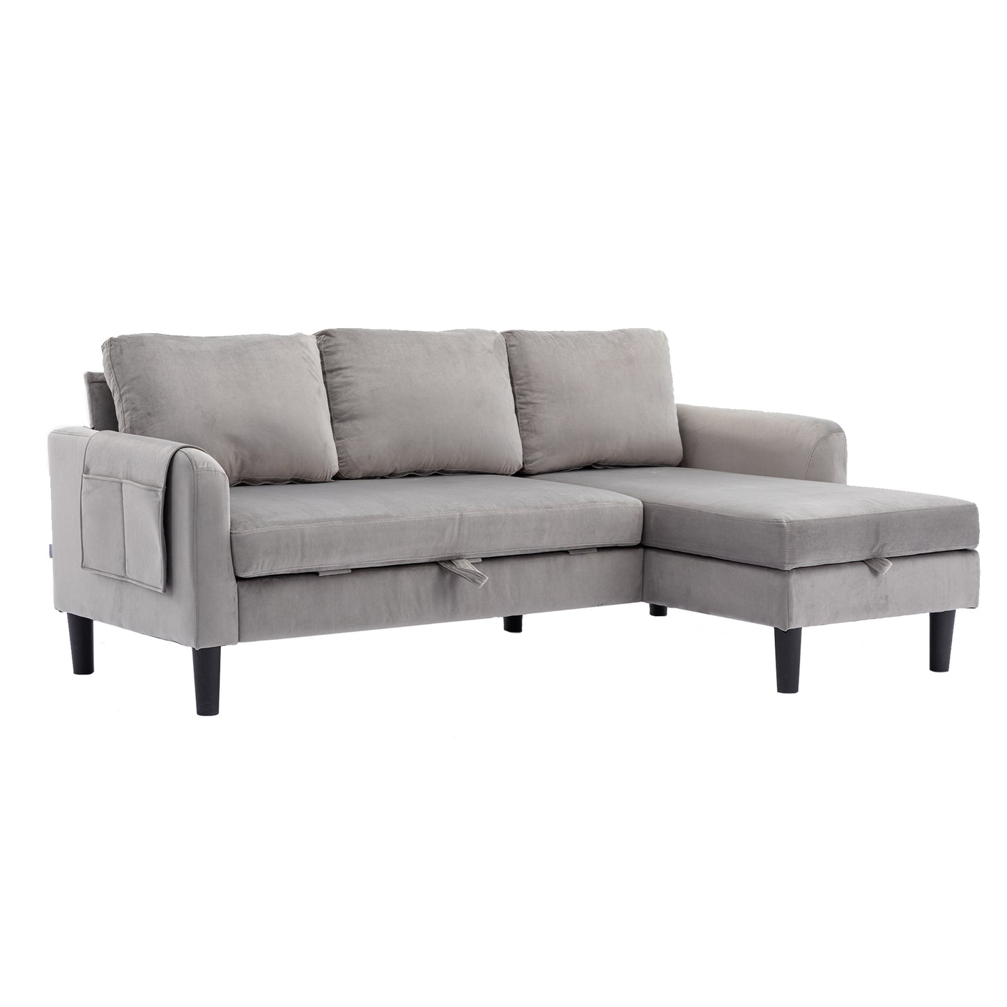 Sectional Sofa Reversible Sectional Sleeper Sectional Sofa with Storage Chaise