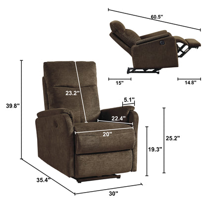 Recliner Chair With Power function easy control big stocks, Recliner Single Chair For Living Room, Bed Room