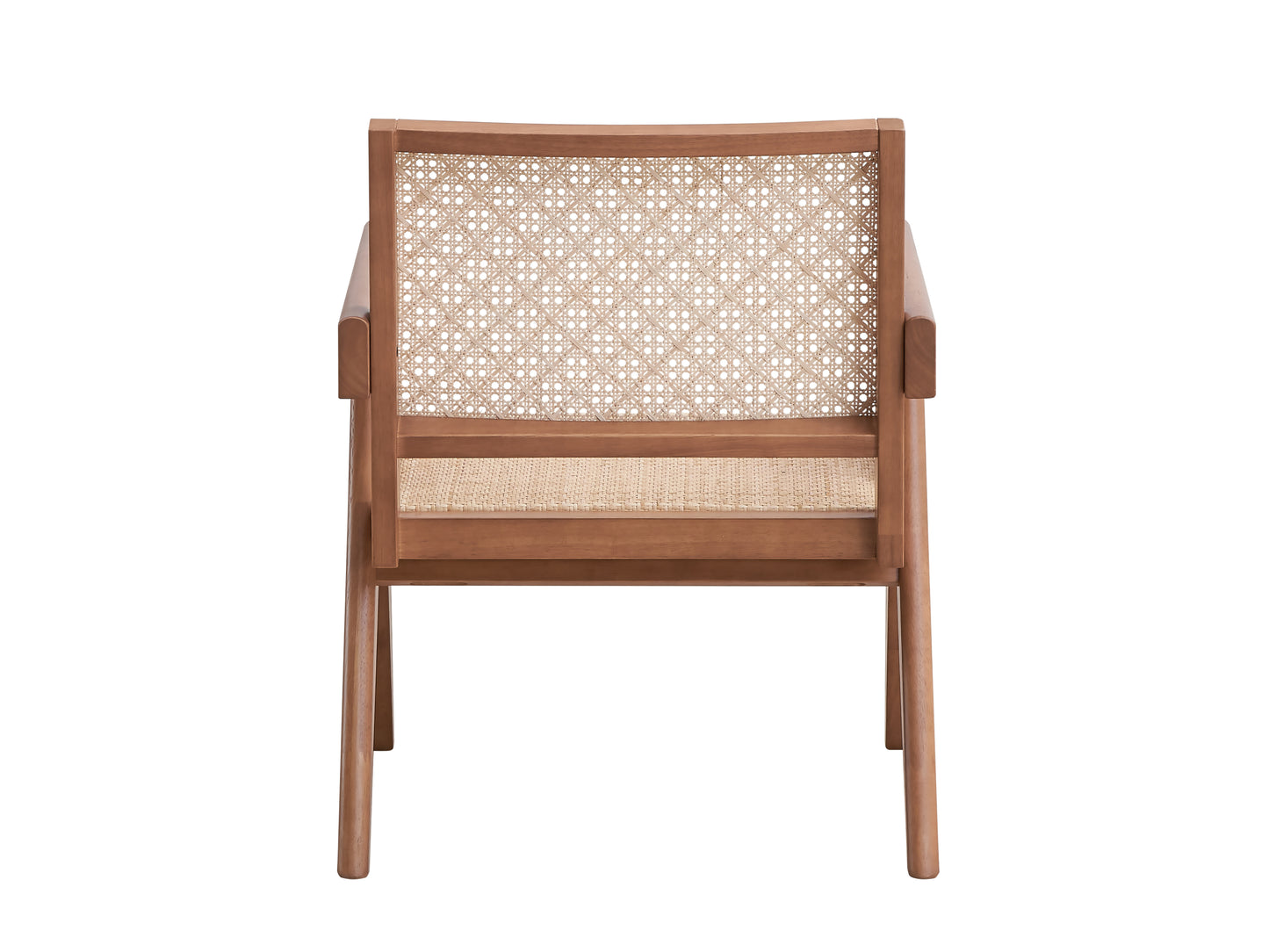 Accent Chair, Rattan & Natural Finish AC02375