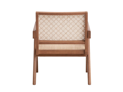 Accent Chair, Rattan & Natural Finish AC02375