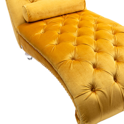 Leisure concubine sofa with acrylic feet