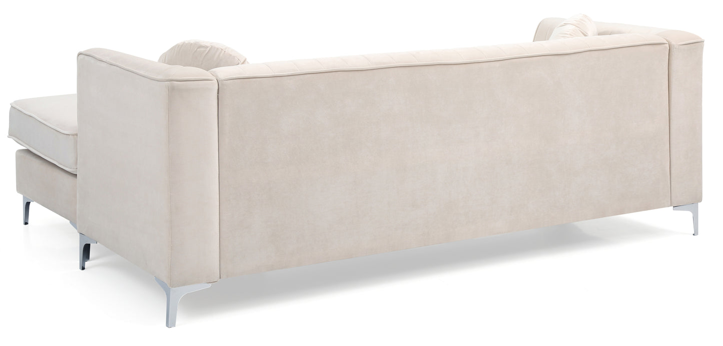 Sofa Chaise ( 3 Boxes), IVORY