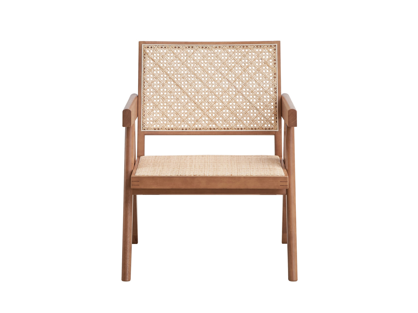 Accent Chair, Rattan & Natural Finish AC02375