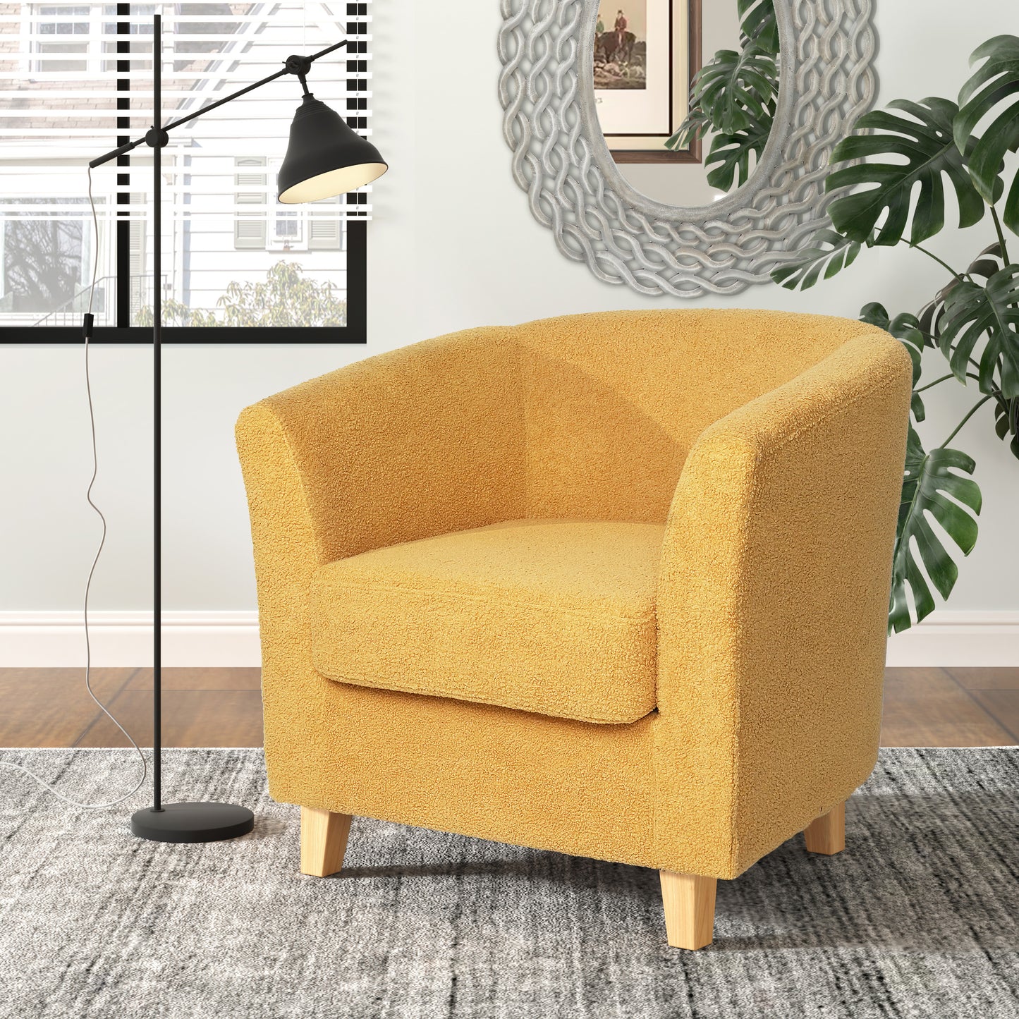 Cortina Fabric Club Chair