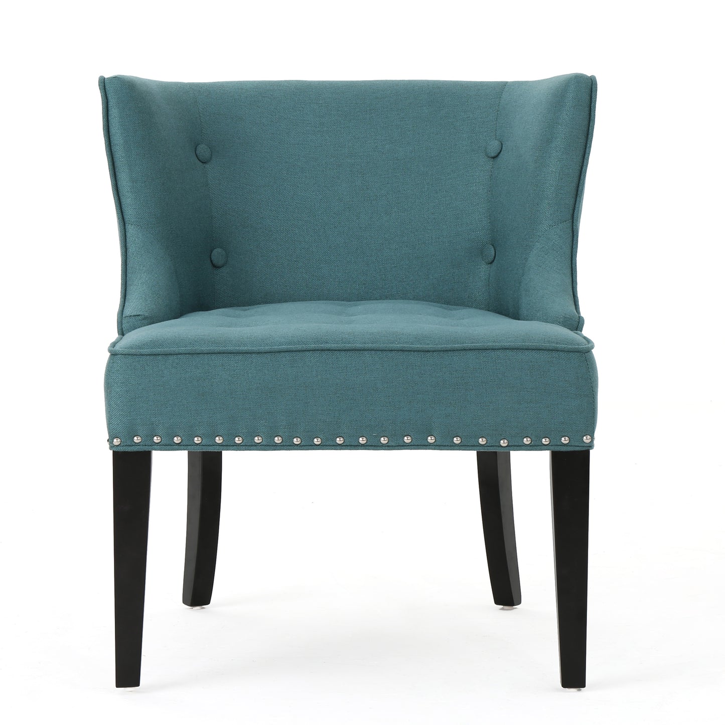 Fabric Occaisional Chair, Dark Teal