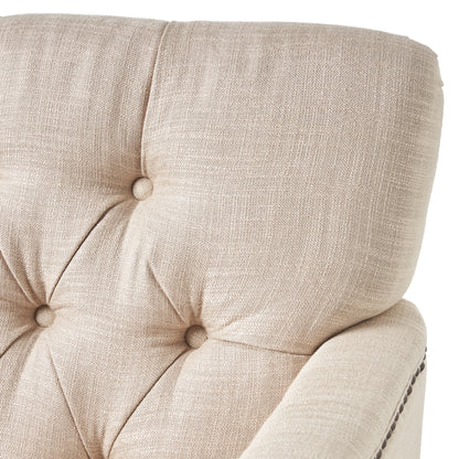 TUFTED CLUB CHAIR