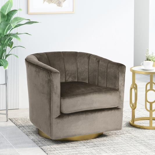 SWIVEL ARM CHAIR