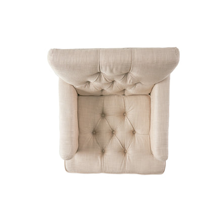 TUFTED CLUB CHAIR