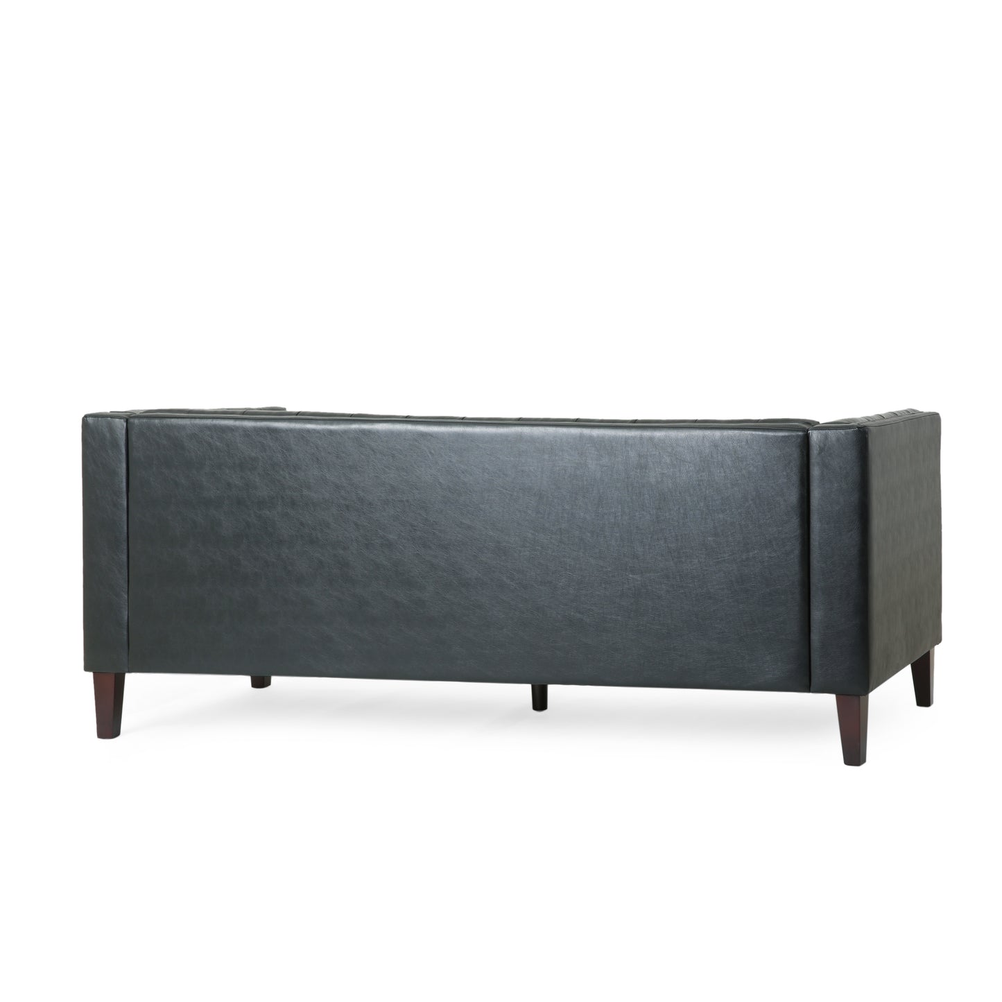 Comfy 3-seat Sofa with Tufted Back, Modern for Living Room